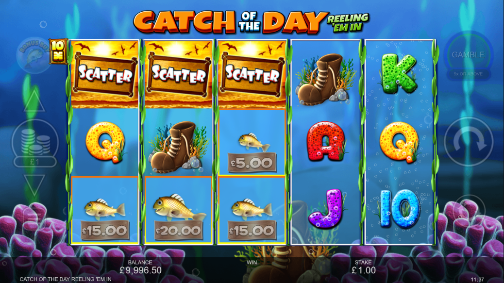 Catch Of The Day Slot fish shooting game fun88