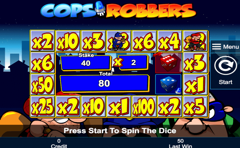 Cops 'n' Robbers Slots fun88 รีวอร์ด