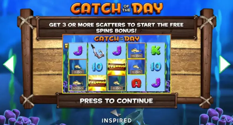 Catch Of The Day Slot fish shooting game fun88 2