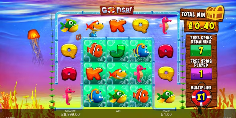Go Fish Slot ยงปลา fun88 1