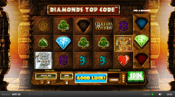 Diamonds Top Code coupon code fun88