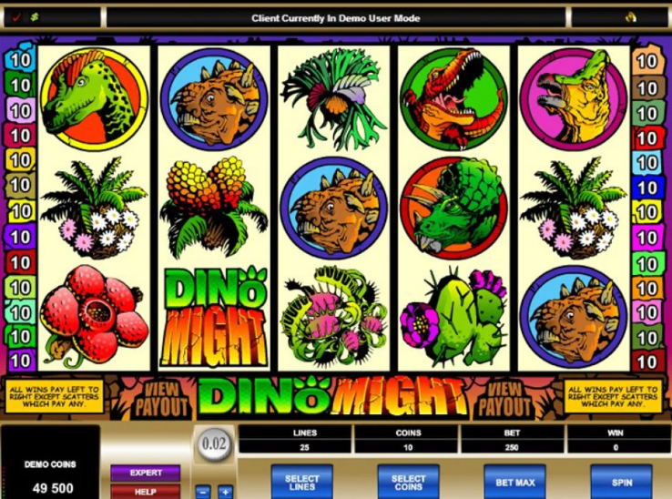 Dino Might Slots fun88 slot machine bonus