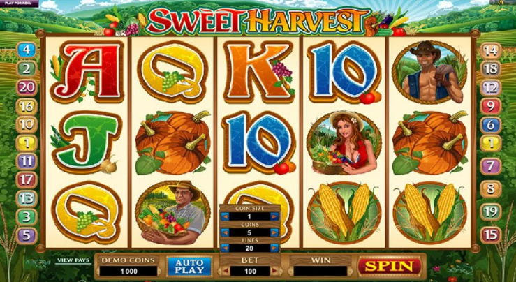Sweet Harvest Slot ร บโบน สฟร fun88 รห ส 1