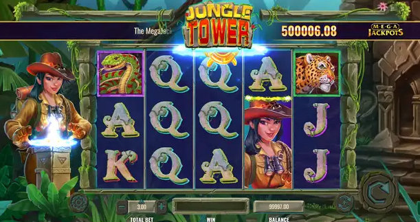 Jungle Tower MegaJackpots fun88 โบน สเพ ม100 1